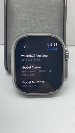 APPLE WATCH ULTRA 1ST GEN 49MM TITANIUM GPS CELLULAR 32GB (CMP128774)