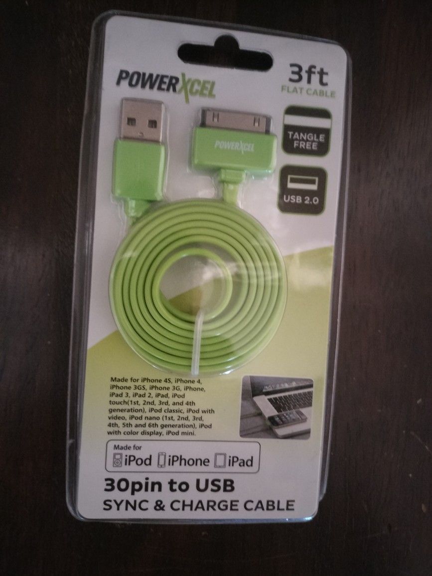 Sync & Charge Cable for iPhone iPod iPad