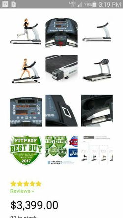 Brand new 3g cardio elite runner treadmill commercial grade