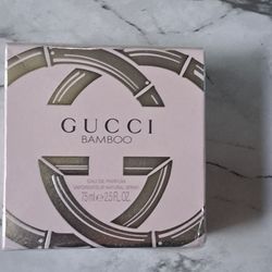 NEW & SEALED " AUTHENTIC GUCCI BAMBOO WOMAN'S LARGE 2.5 OZ PARFUM SPRAY 45$