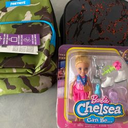 Lunch Bags And Chelsea Doll