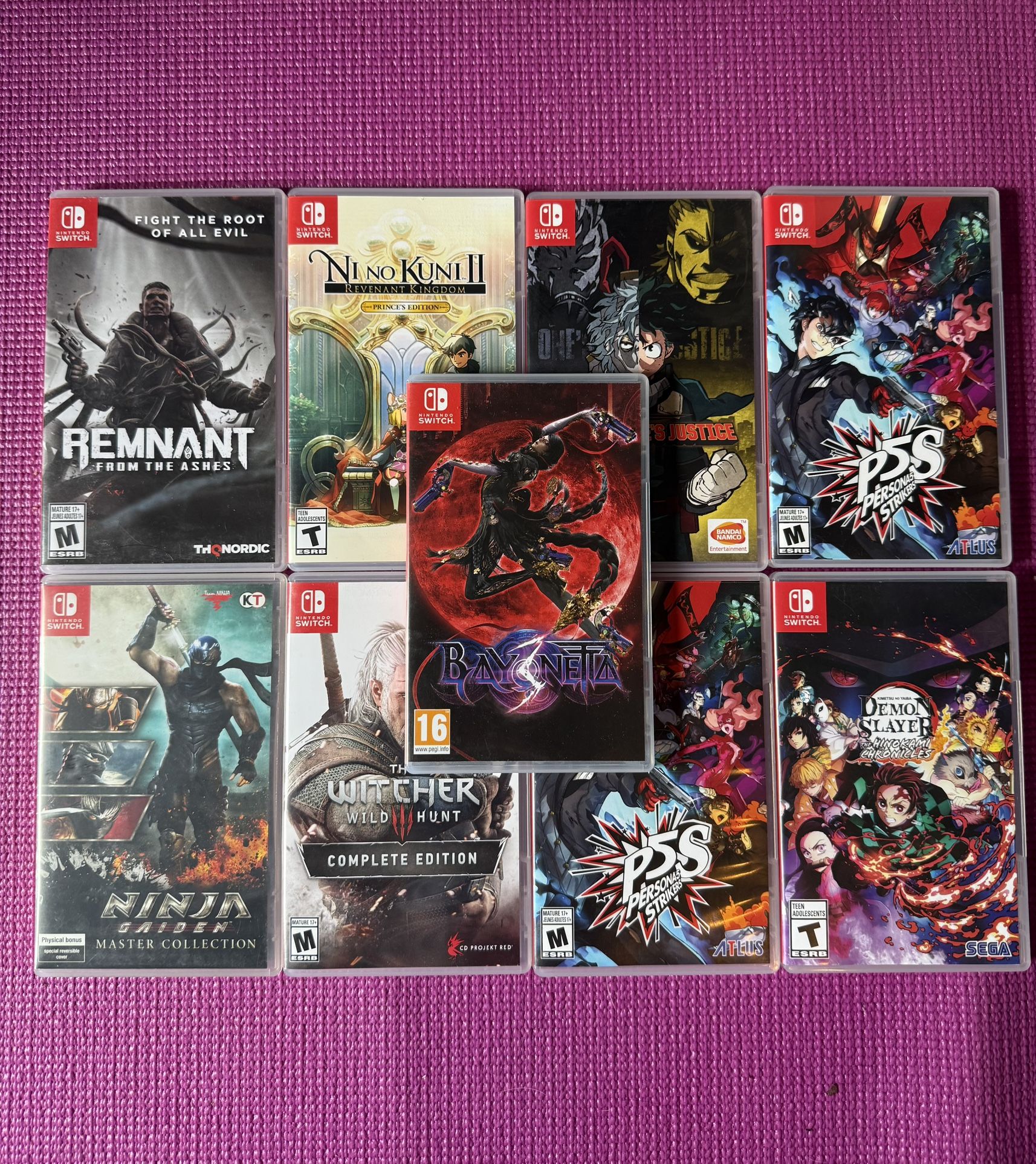 Nintendo Switch Games And Accesories 