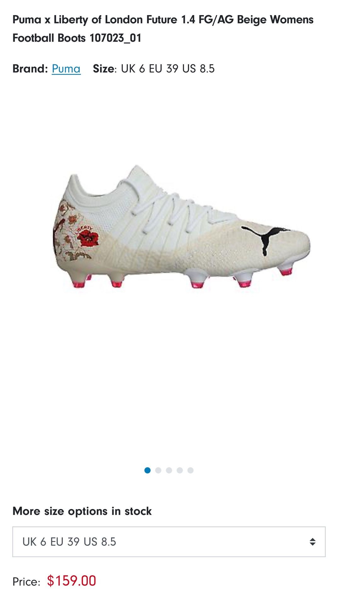 Puma Liberty  Soccer Cleats