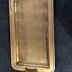 Pfaltzgraff Yorktown Pewter Look tray.