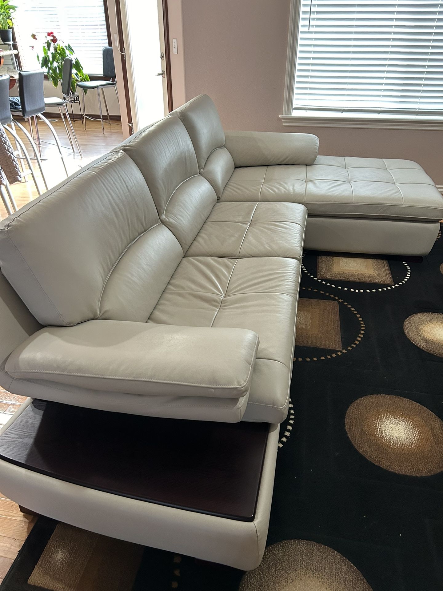 Leather Sectional