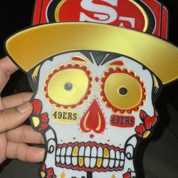 49ers Skull 