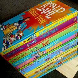 ROALD DAHL TIMELESS CLASSIC ✨️ STORY FULL COVER 16 BOOK SET 📖 👌ONLY $10 --WalMart Reatail $42+Tax 