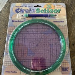 EK Success Circle Scissor Scrapbooking Circle Cutter