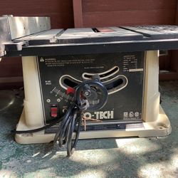 PRO TECH TABLE SAW