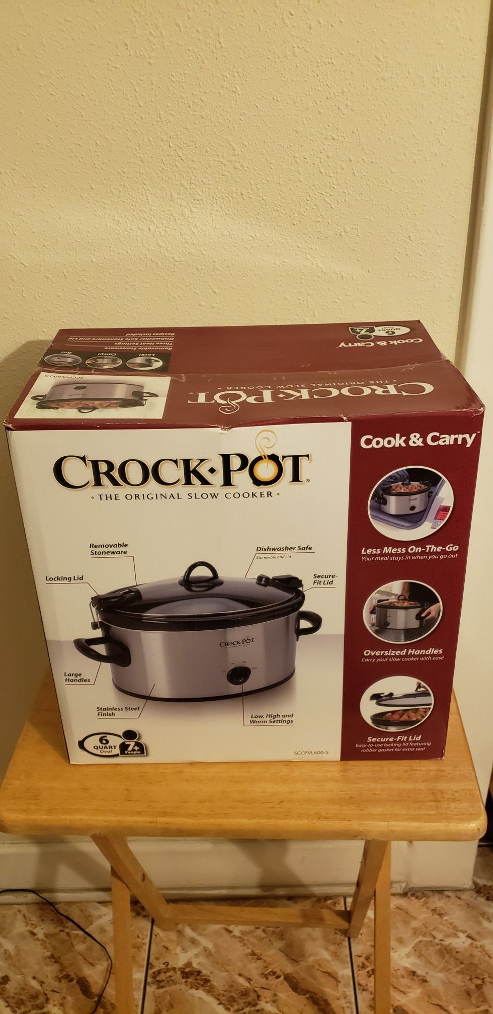 Crock Pot The Original Slow Cooker - Brand New in Original Sealed Box