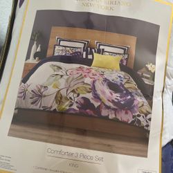 King Size Floral Bed Comforter