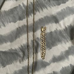 10k Gold And Pendants