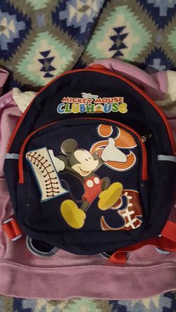 Disney mickey mouse clubhouse backpack