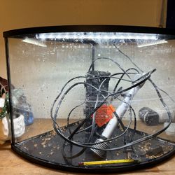 6 gallon corner fish tank 