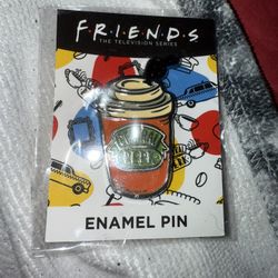 Friends Central Perk Coffee Cup Enamel Pin Culturefly