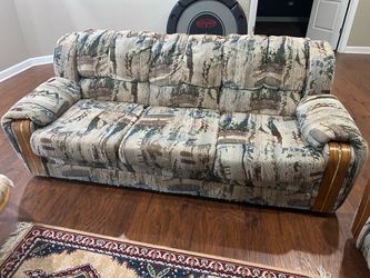 Super comfortable overstuffed sofa set