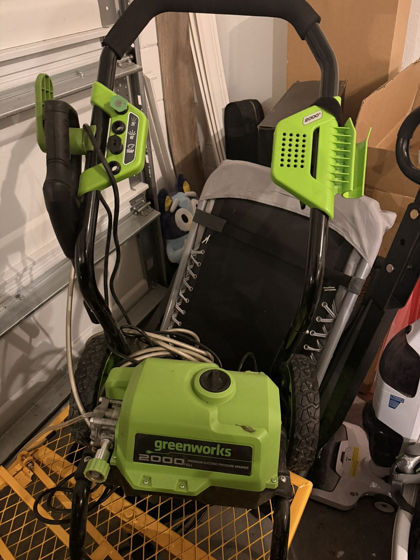 Greenworks 2000 PSI Electric Pressure Washer – Excellent Condition