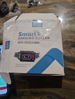 Smart barking collar