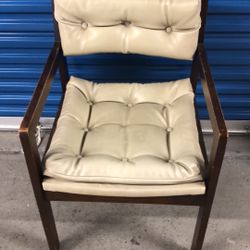 Strong real leather chair