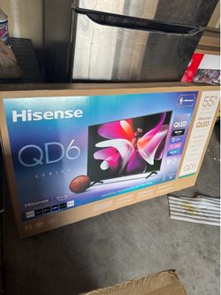 Hisense 55” Tv QLED Flatscreen