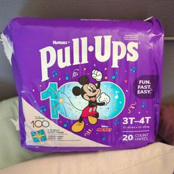 Huggies Pull Ups Training Pants - Size 3T-4T - Count 20 - NEW