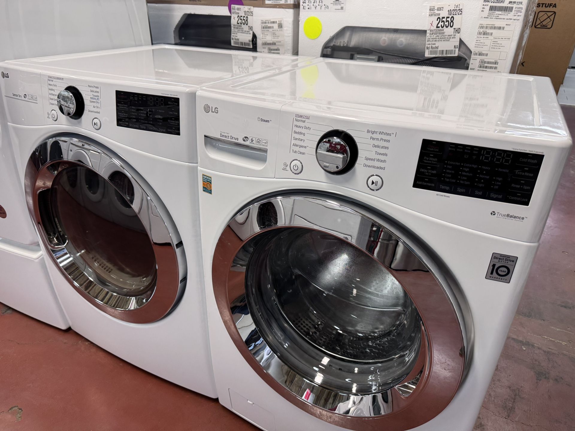 LG Washer And Dryer Electric Set