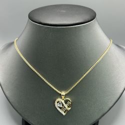 Real 10K Chain & Charm Set – Low Price