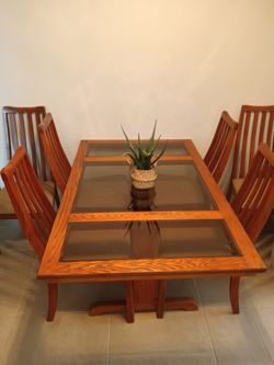 MCM Danish Dining Table & 6 Chairs