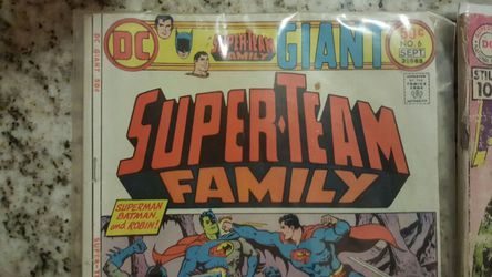 1976 DC Comics Superteam Family