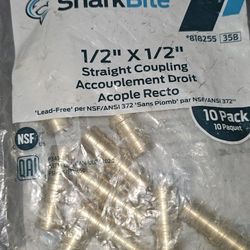 Sharkbite 1/2in. Pex Straight