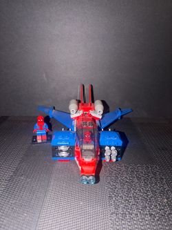 Lego Spiderman spider jet