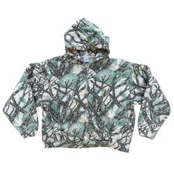 AKIMBO CLUB Oversized Mojave Camo Zip Hoodie Size XXL