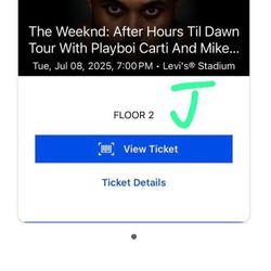 The Weeknd: After Hours Til Dawn Tour