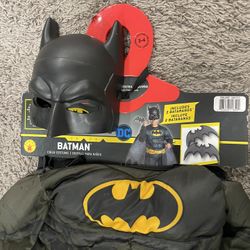 batman costume 3-4 years old, $10 each