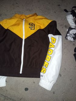 San Diego Padres New Era Zip-Up Jacket