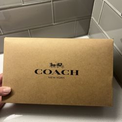 Coach Baby Pink Scarf 