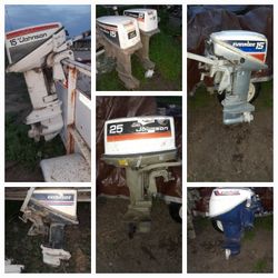 Johnson/Evinrude 9.9, 25 & 15's Outboards