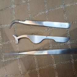 Set of 3 tweezers