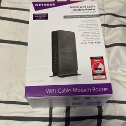 Netgear Cable Modem Router Gateway 