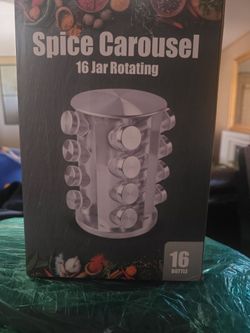 Spice carousel 16 jar rotating