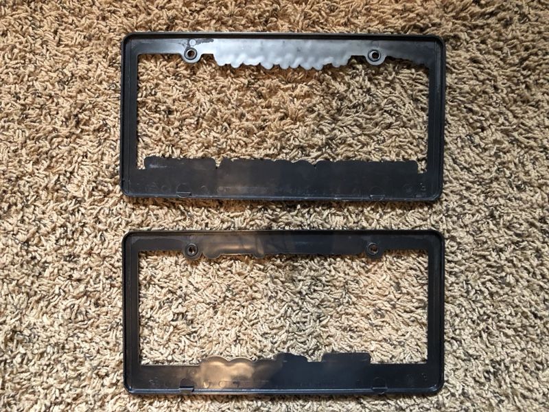 2 Hellaflush Illest Fatlace Haters Gonna Hate License plate frames for