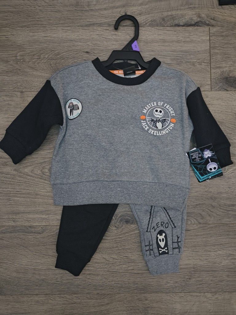 Brand New 12m Outfit Nightmare Before Christmas