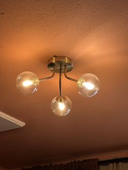 Ceiling Light With LED Bulbs 💡