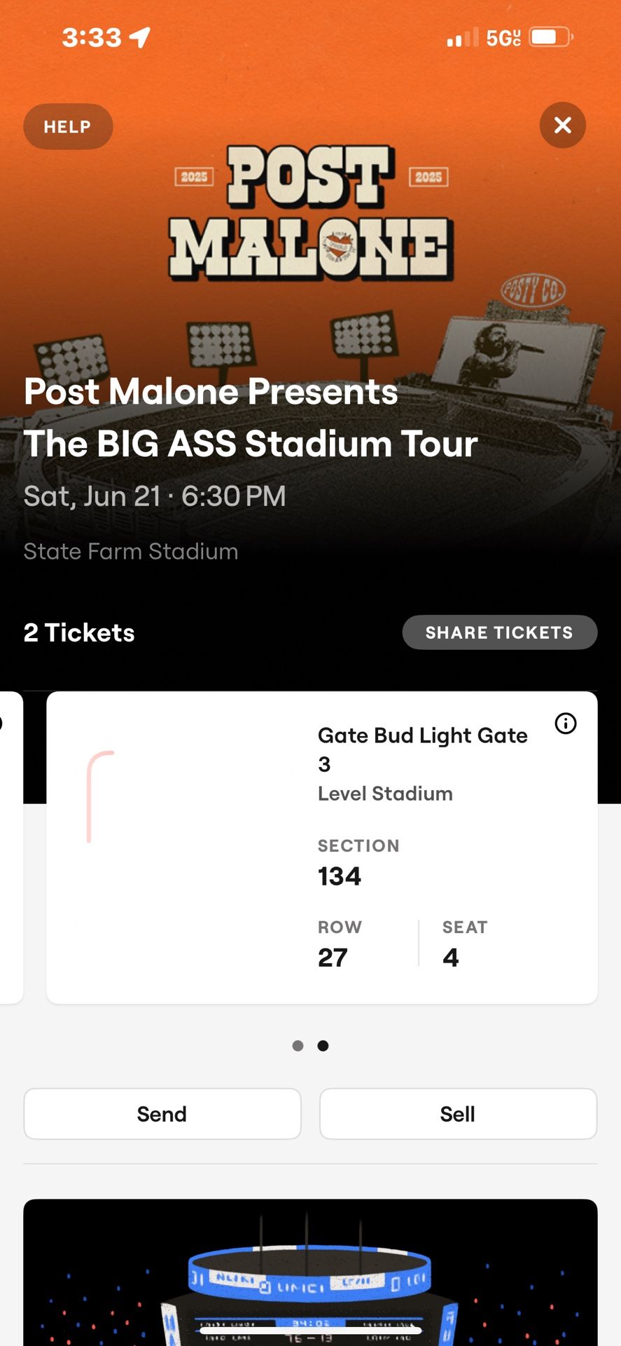 Post Malone Glendale Az