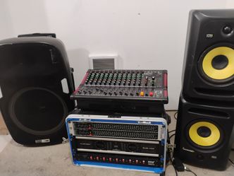 Consola bocina pawer y ecualizador