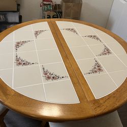 Table + 4 Chairs For Sale