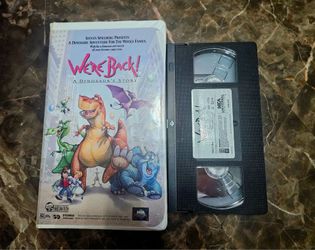 We’re Back! A Dinosaur’s Story VHS Tape 1994 Clamshell