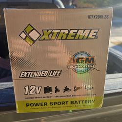 Battery brand new for motorcycle