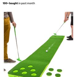 Gosports Battleputt Golf Putting Game, 2-On-2 Pong Style Play with 11 Ft Putting