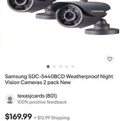 Samsung Security  Camera 